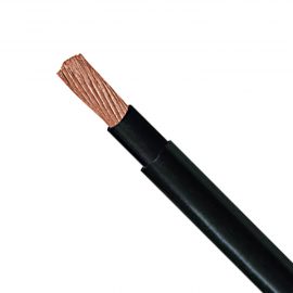 1*6mm2 Single core PUR Black insulated double sheath chain cable CHAIN 90 P
