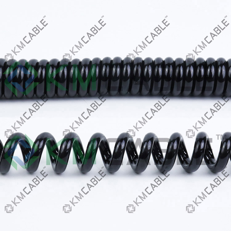 PVC Coil Cable,2 core,electric Power Cable - KMCABLE-Cable supplier