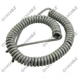 2 Core Coiled Cord Cable,PVC insulated,Spiral Cable