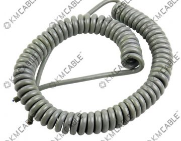 5X0.25mm2 Curly Cable Spring Coiled Coilable Multicore Control
