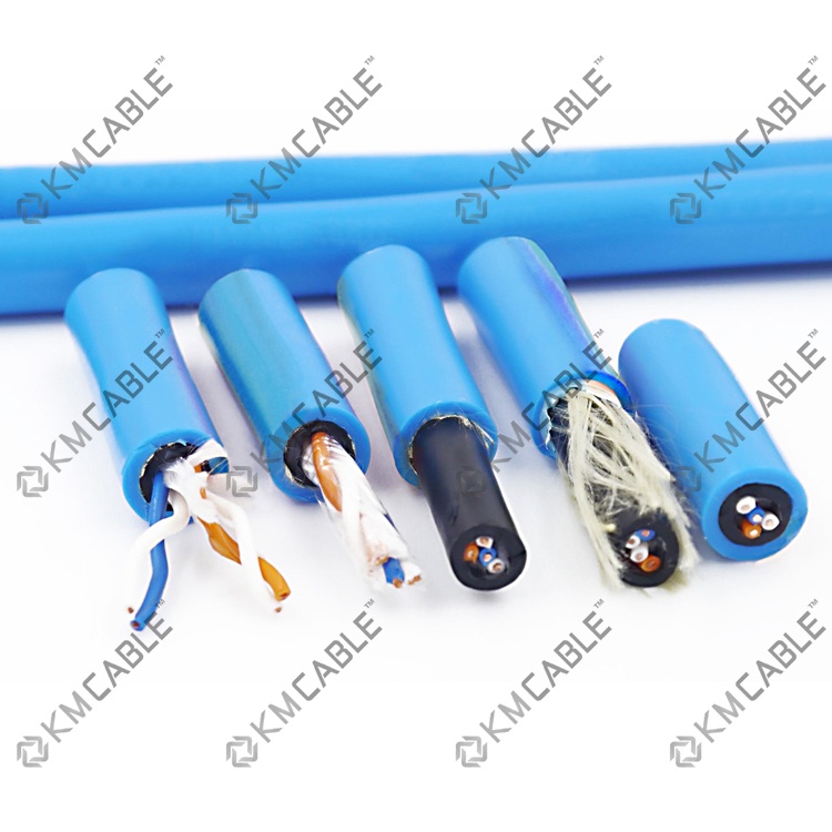Buoyancy requirements Foam PE floating precise cable for underwater ROV tether series cable
