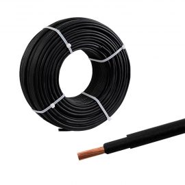 CHAIN 90 P 1*1.5mm2 Single core PUR Black insulated double sheath chain cable Single core cable