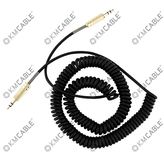 Flexible spiral Speaker cable2