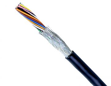 HKFLEX-Servo-PUR-CY Flexible Servo Drag chain cable PUR Sheath Copper Screen Servo cable