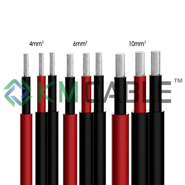 Solar Cable for Photovoltaic Power System, 6mm Halogen-free