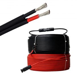 Pv1-f Solar Cable for Photovoltaic Power System, 6mm Halogen-free Double insulated single core wire