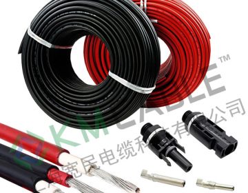 Pv1-f Solar Cable for Photovoltaic Power System 6mm Halogen-free Double insulated single core wire6