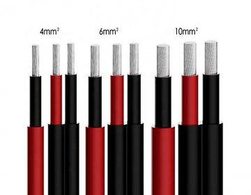 Solar Cable TUV 2 PFG 1169 PV1-F 1*6mm Red And Black Xlpe 10mm 16mm Solar Charger Cable1