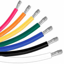 OEM UL1569 single core UL Hook-up wire 22AWG PVC Sheath Copper single core cable UL certificated cable