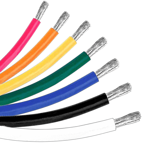 8m 22 AWG Hook Up Wire 1007 PVC Soild wire Kit Electric wire 22AWG