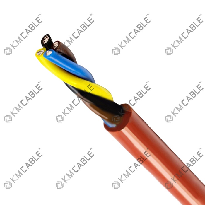 UL20549 PUR insulated copper Screen high Flexible Cable 22AWG 5C UL wire2