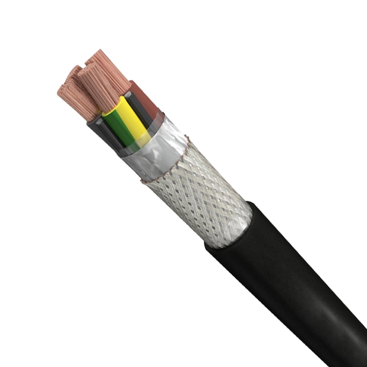 UL2517 300V multi core shielded wire Electric Copper conductor Drag Chain Cable3