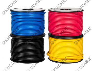 2 Core Round Thin Wall Automotive Auto Cable Wire 12V 24V 0.5mm to 2mm