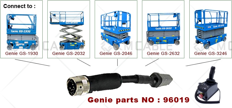 Genie parts,control box,96019,for Genie GS 1930, GS 2032
