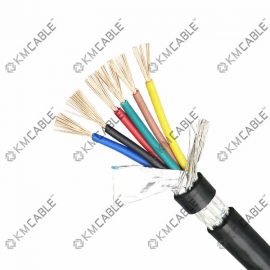 RVVP shielded PVC cable,Electric power wire,Muilt-core RVVP cable