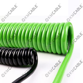 Multi-core coil power Spring Trailer Wire Electric Tool Spiral Coiled Wire Cable Spring Coiled Cable Spiral Cable
