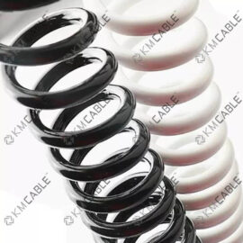Electric wire 12 wire-spring 220 volts machine eixo 20 wire cable wire colored copper spiral 3 core 0.34 spiral cable